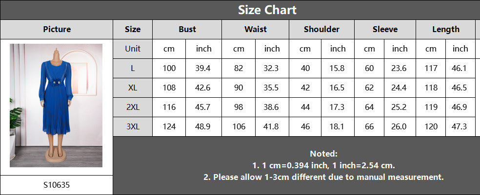 Chic Career Slim Waist Pleated A-Line Chiffon Dress 13