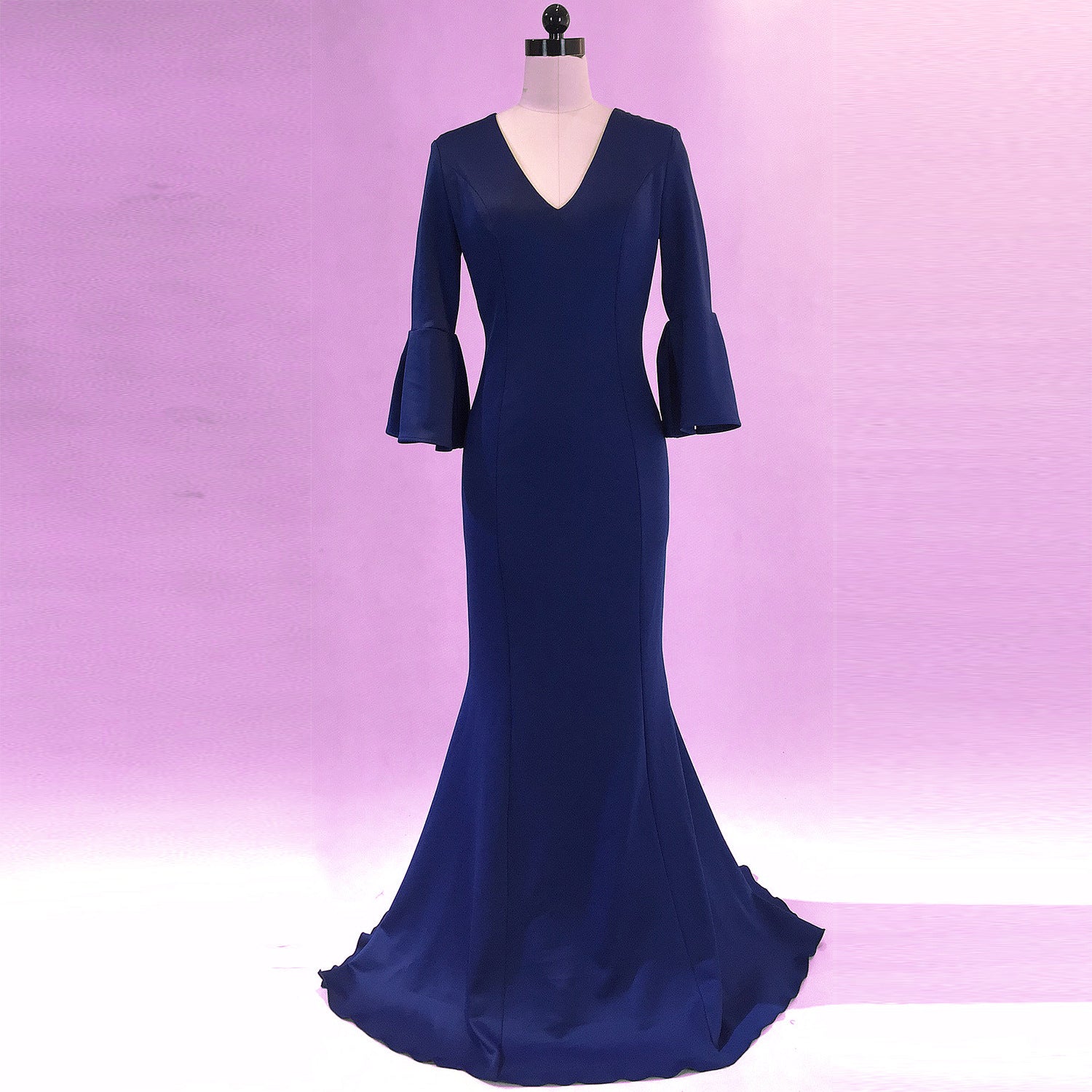 Women Elegant Formal Party Maxi Mermaid Evening Dress 22