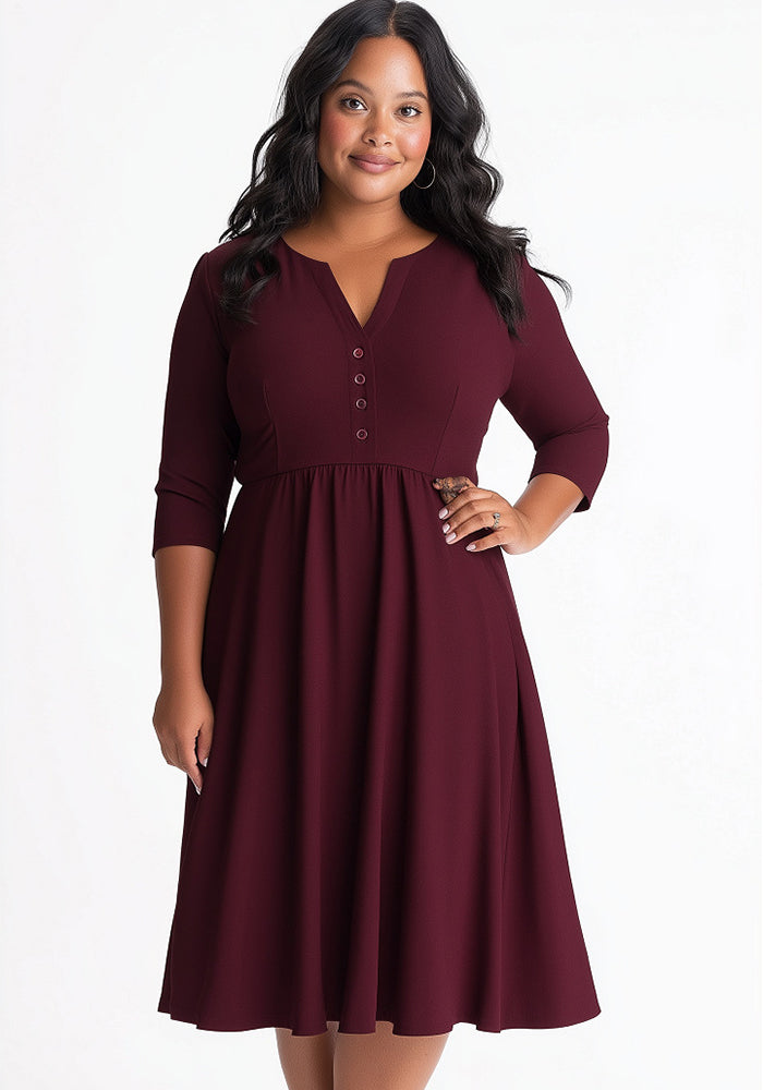 Sexy Fashion Solid Color Casual Women's Dress