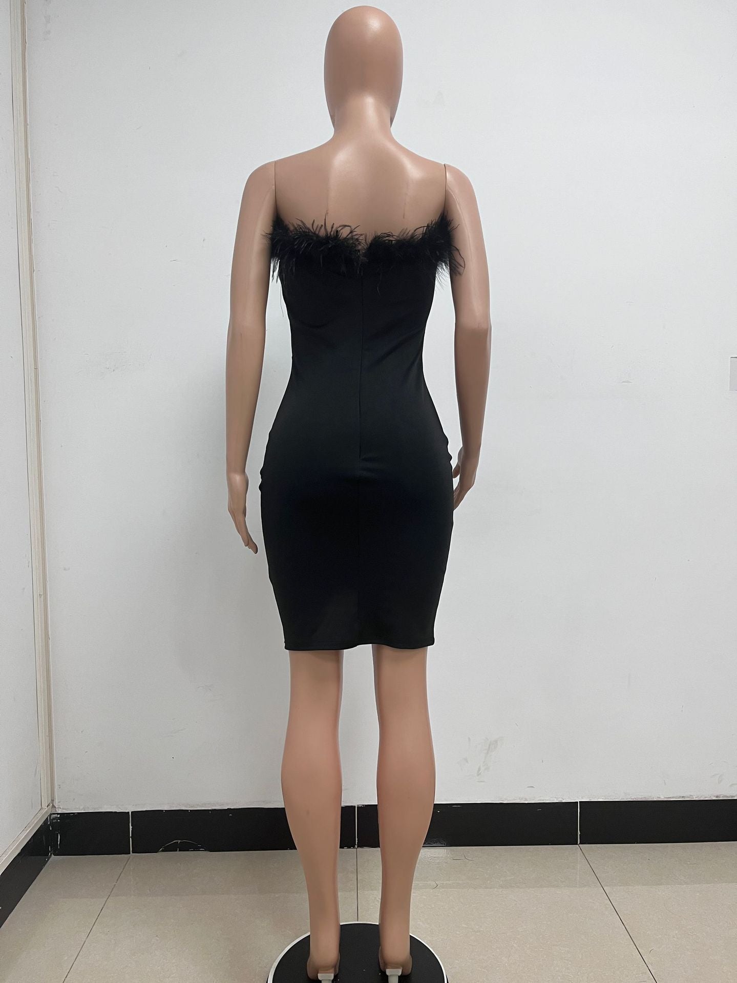 Women Solid Backless Sleeveless Bodycon Dress 13