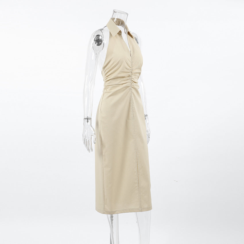 Women French spring and summer dress 9