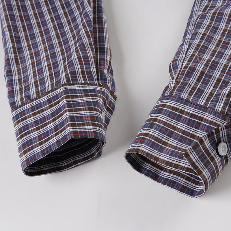 Women's Plaid Lace Trim Elastic Tie-Waist Trendy Woven Short Shirt Set 24