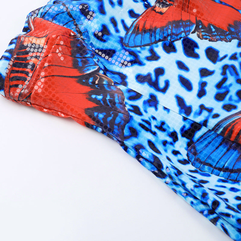 Women Sexy Sequin Strapless Bodycon Dress 14