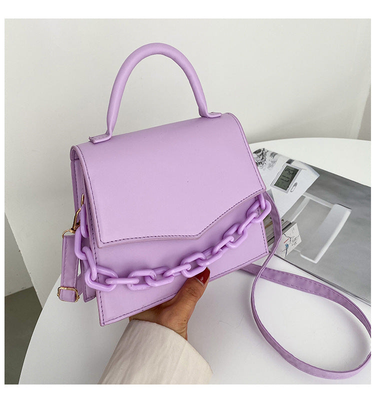 Women Simple Handbag Candy Shoulder Crossbody Bag 48