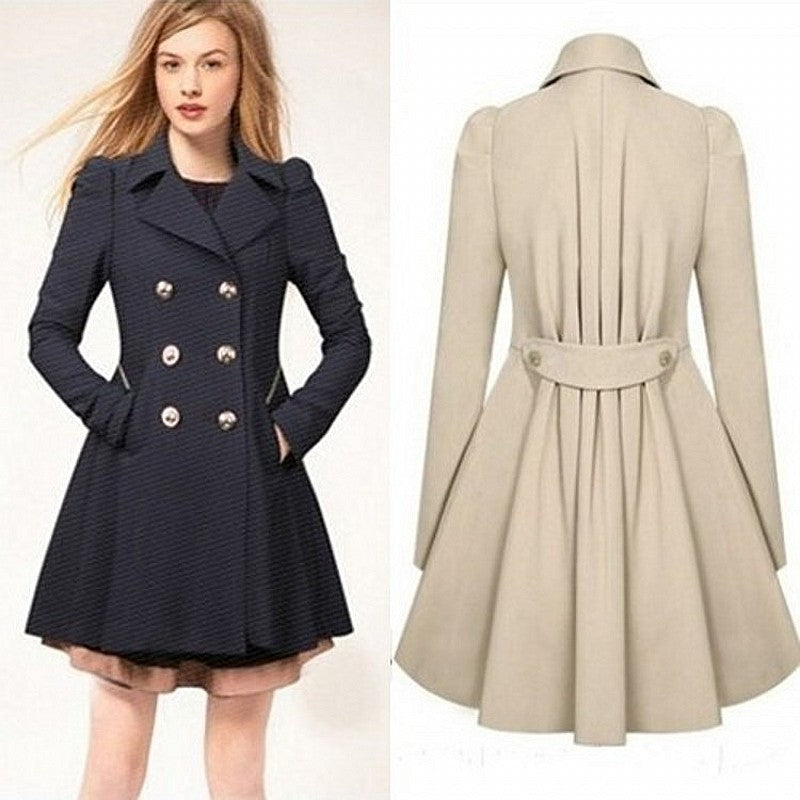Women's Spring And Autumn Slim Fit Career Jacket Plus Size Women's Coat 11