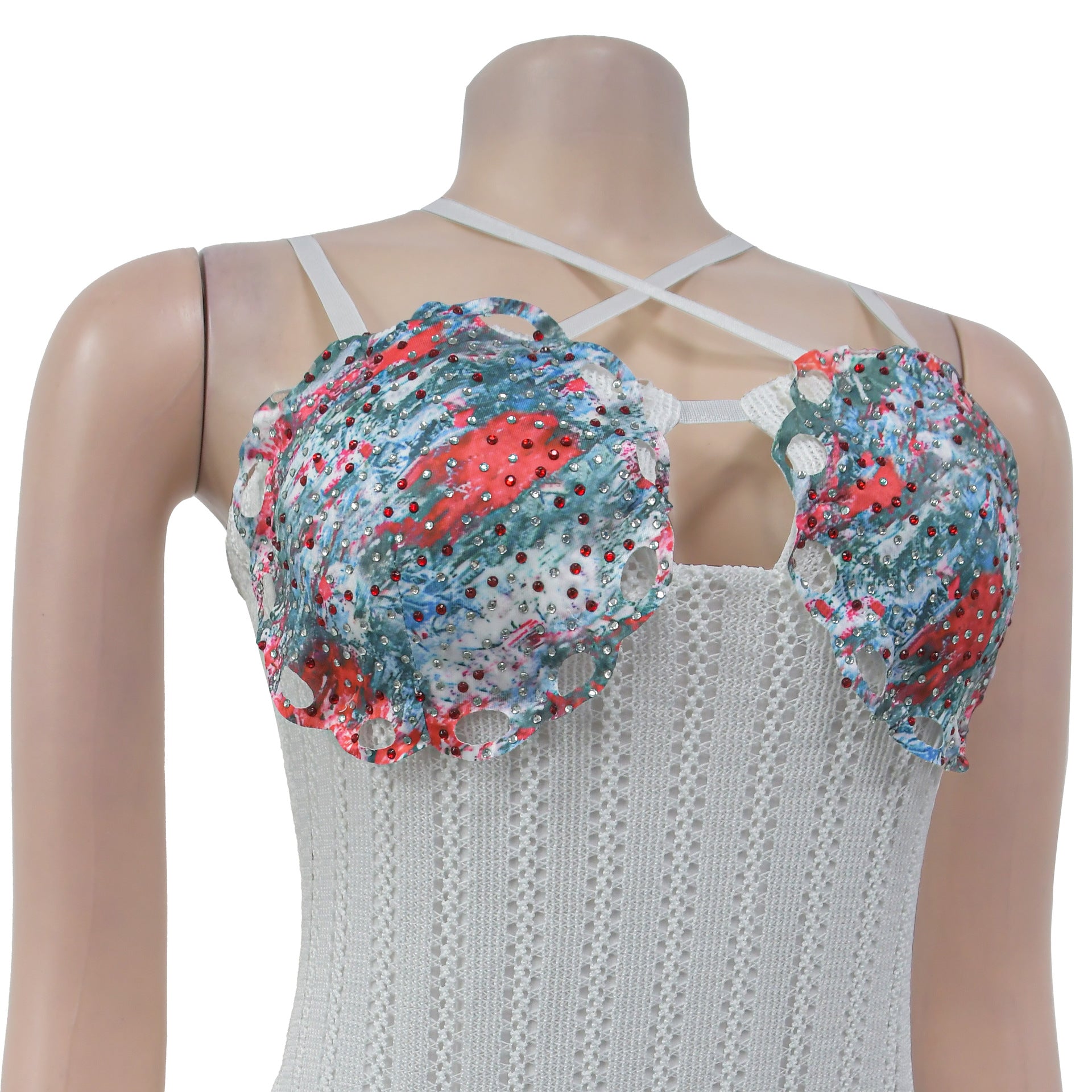 Fashion Women's Sexy Strap Slim Long Dress（customized,MOQ 6pcs/size/color,process time 7-10 days） 12