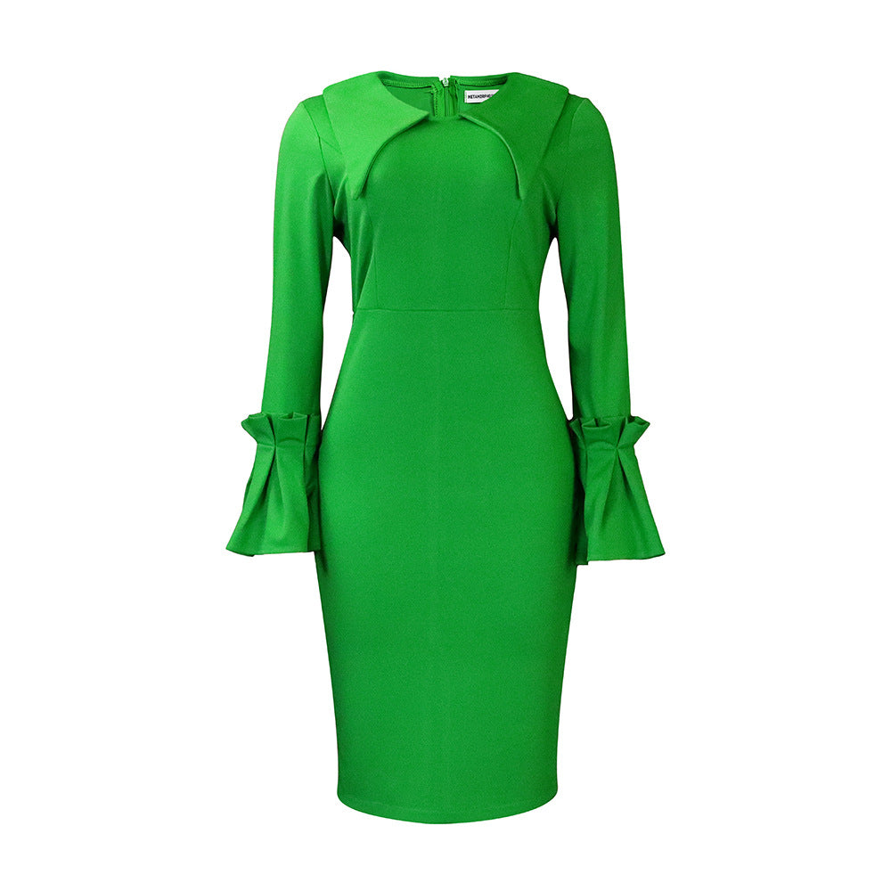 Plus Size Women African Bodycon Dress 13