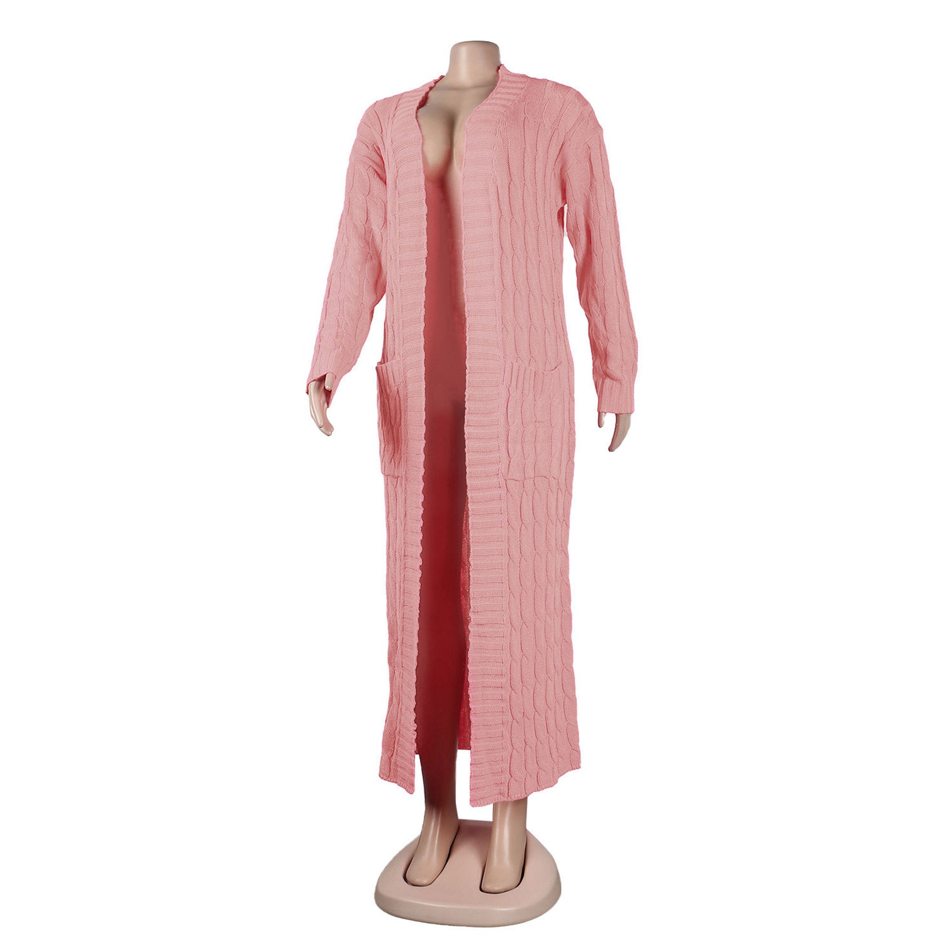 Women Solid Cardigan Sweater 72