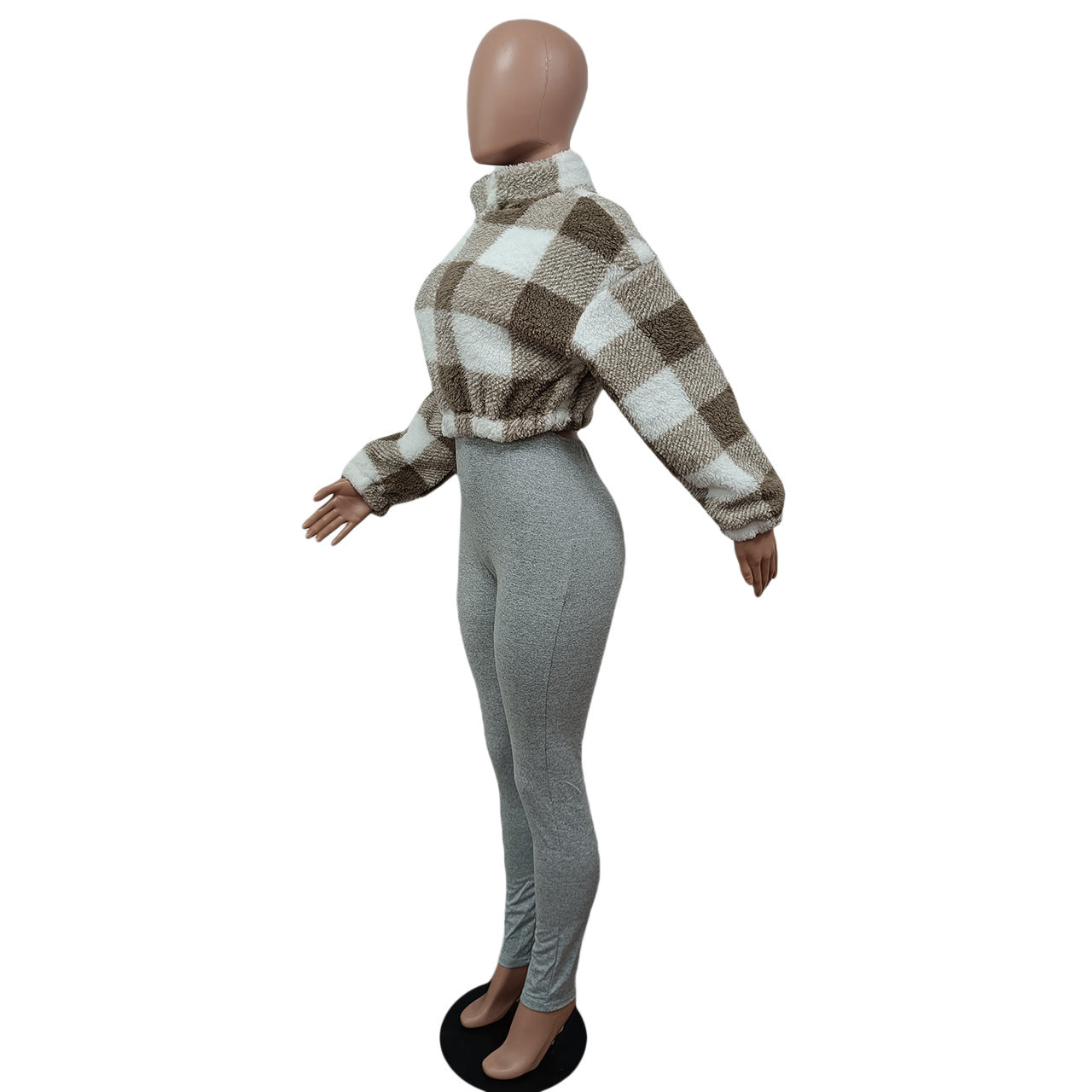 Autumn And Winter Fashion Casual Plaid Jacket 20