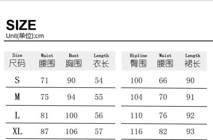 Women summer sleeveless Tank Top and slit Skirt two-piece set 10