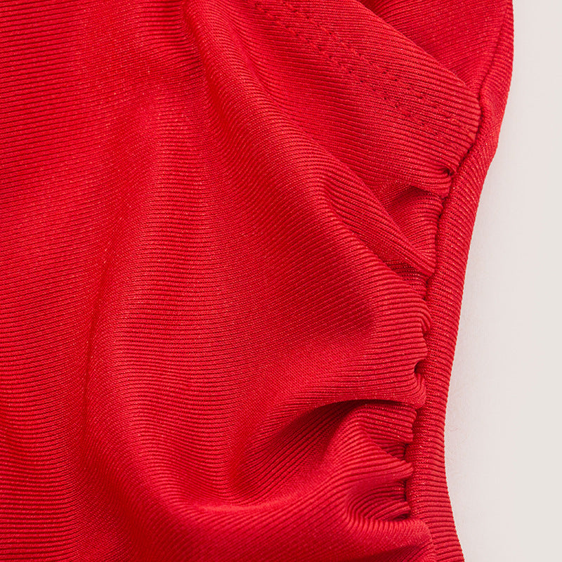 Women Autumn SolidV Neck Long Sleeve Sexy Jumpsuit 14