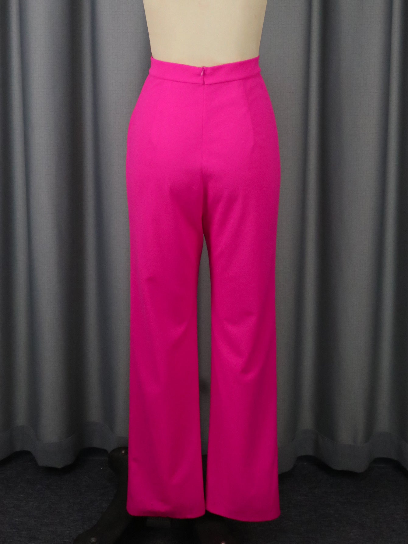 Floral V-Neck Sleeveless Top & High-Waist Straight Pants Two-Piece Set 9