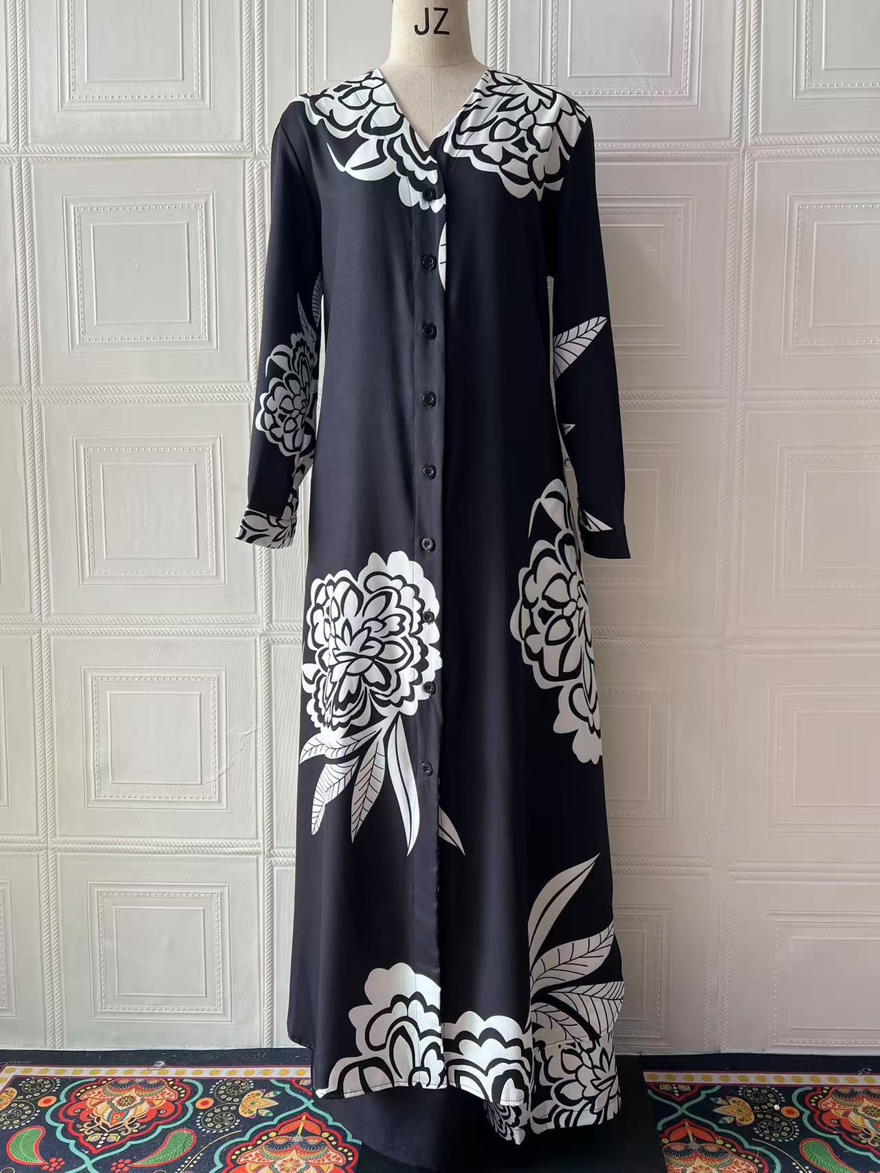 Summer Elegant Sexy Printed Top + Wide-Leg Pants Two-Piece Set 8