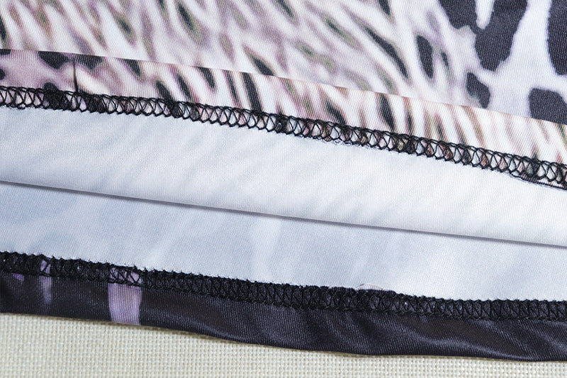 Women Off Shoulder Snake Print Strap Maxi Dress 14