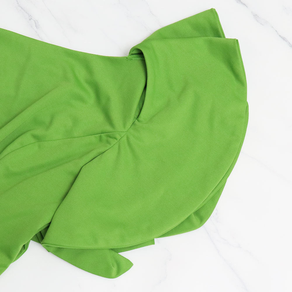 Women Slash Shoulder Ruffle Jumpsuit 10