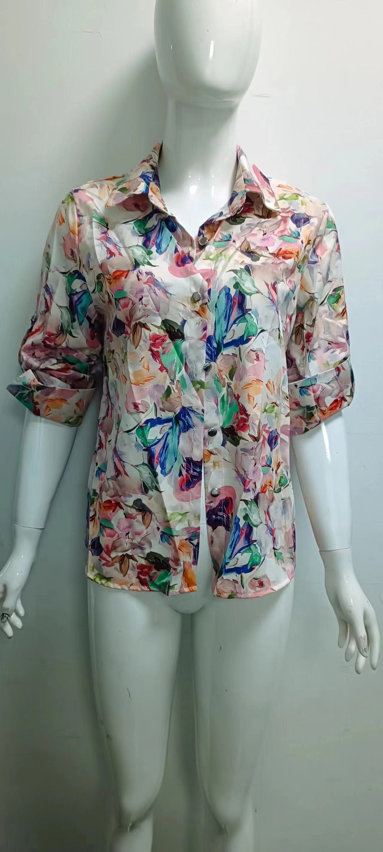 Women'S Tops Long Sleeve Printed Shirt 19
