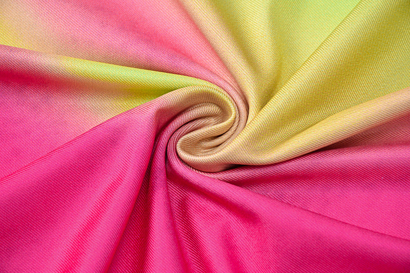 Women Spring and Summer Printed Round Neck Long Sleeve Bodycon Dress 15