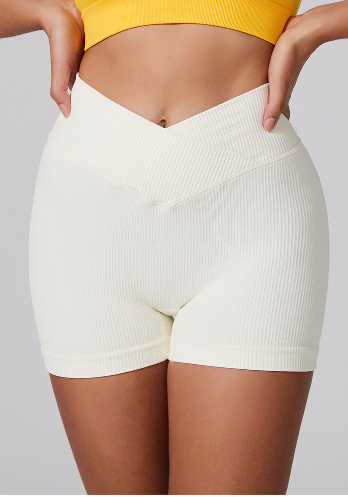 Sports Shorts Women's High Waist Butt Lift Quick Drying Tight Fitting Fitness Running Yoga Pants