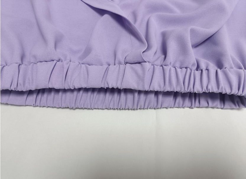 Women african solid turndown collar v neck top wide leg pants two piece set 16