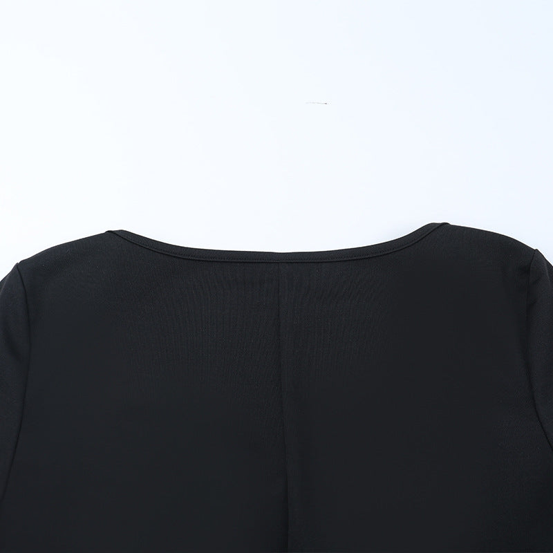 Chic Glitter Dress Tight Fitting Fishtail Party Evening Gown Long Dress 14