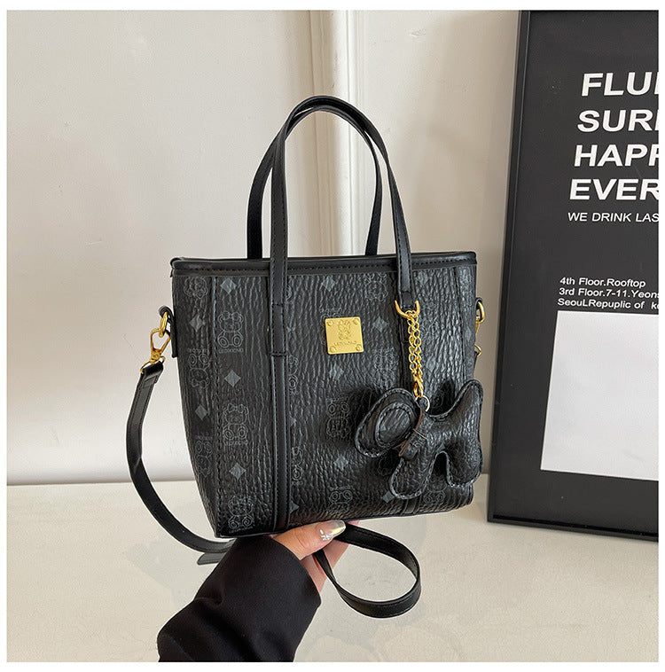 Women Popular Handbags Single Shoulder Bag Printed Bucket Bag Crossbody Bag 24