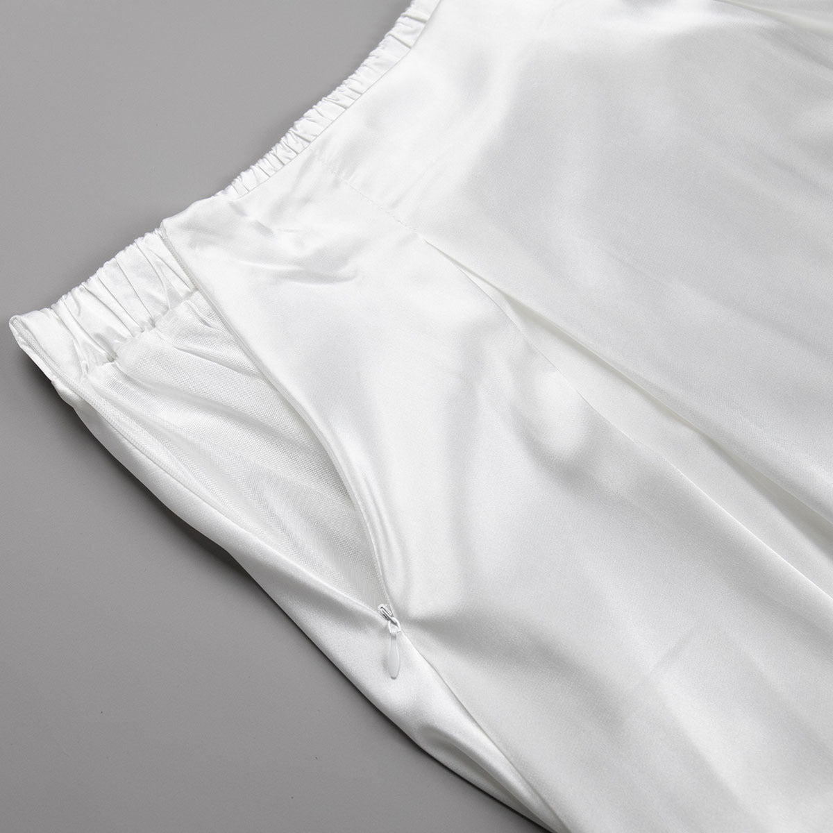 Women summer satin loose skirt 16