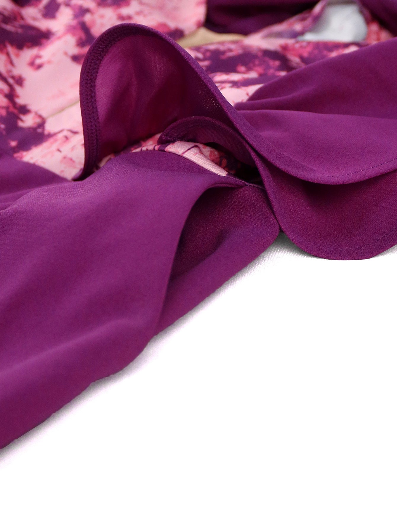 Sexy Low Back Formal Party Ruffle Women's Jumpsuit 7