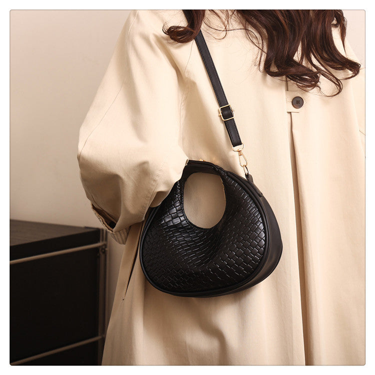 Retro Versatile Simple Diamond Women's Bag Shoulder Handbag 23