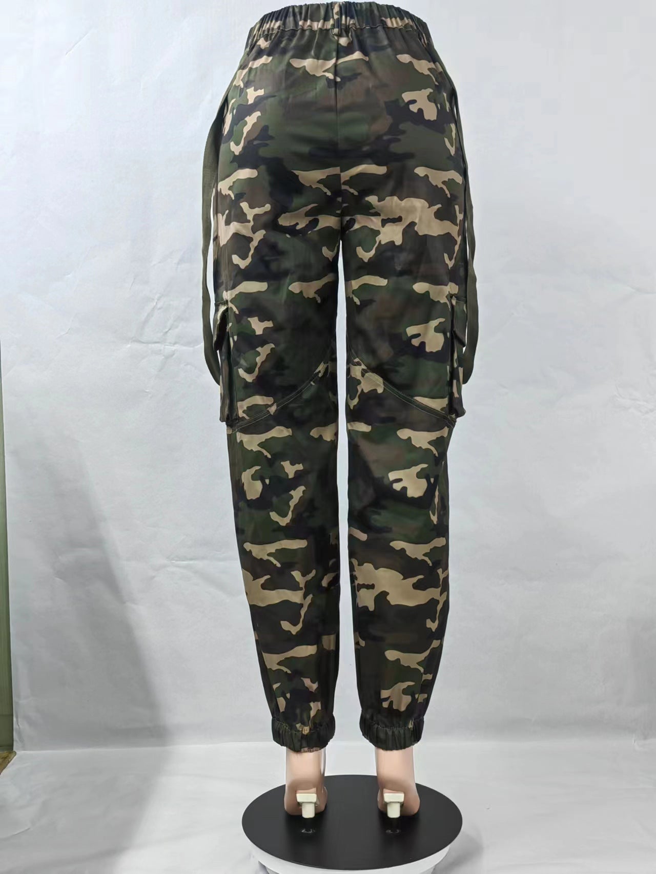 Trendy Street Fashion Camo Print Cargo Pants 6