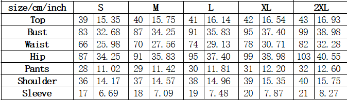 fashion Letter Printed short-sleeved T-shirt and shorts two pieces Set 14