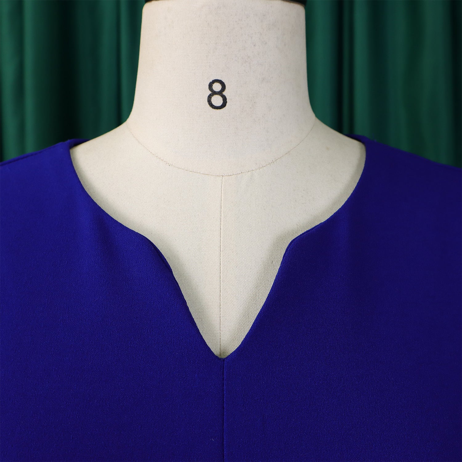 Plus Size African Women Autumn Elegant Solid Pleated Dress 20