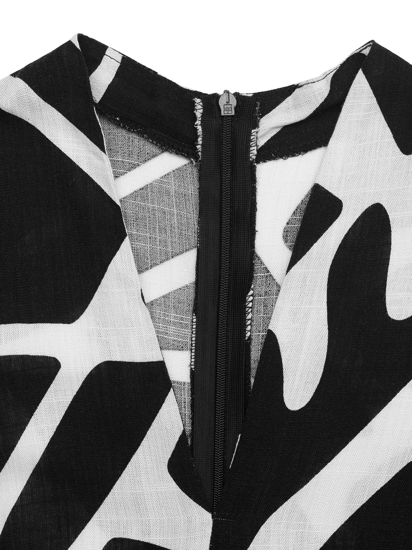 V-neck Summer Sleeveless Print Jumpsuit 8