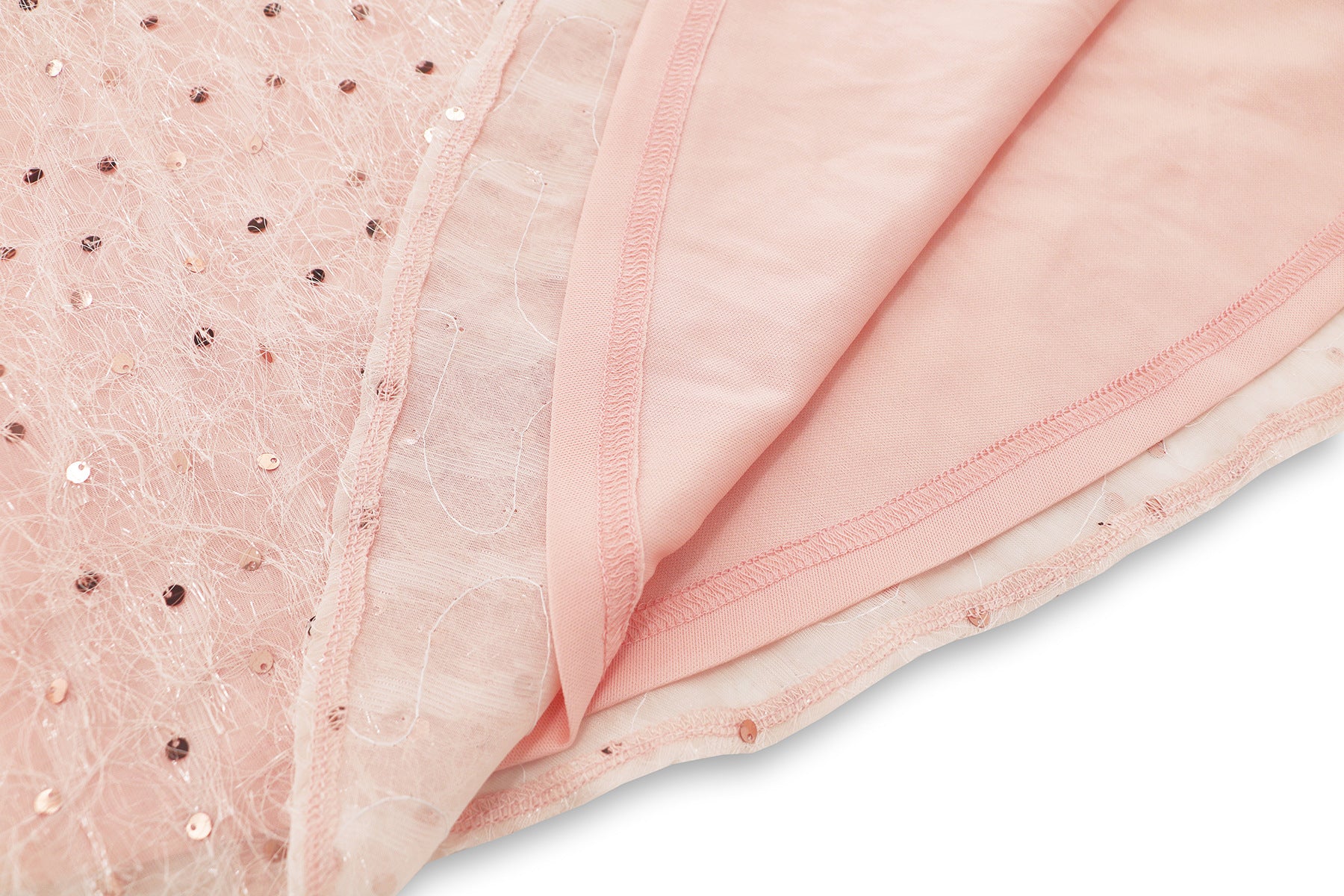 Women Sexy Strap Sequin Feather Dress 16