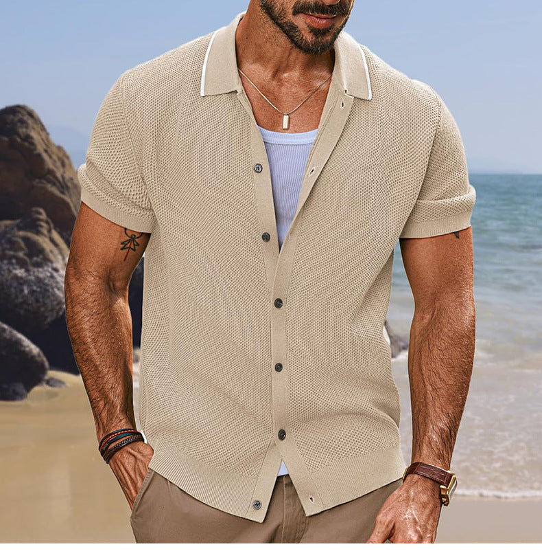 Men's Summer Short-sleeved Polo T-shirt 3