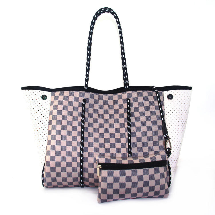 Diving Material Tote Crossbody Shoulder Bag Outdoor Casual Large Capacity Beach Handbag 17