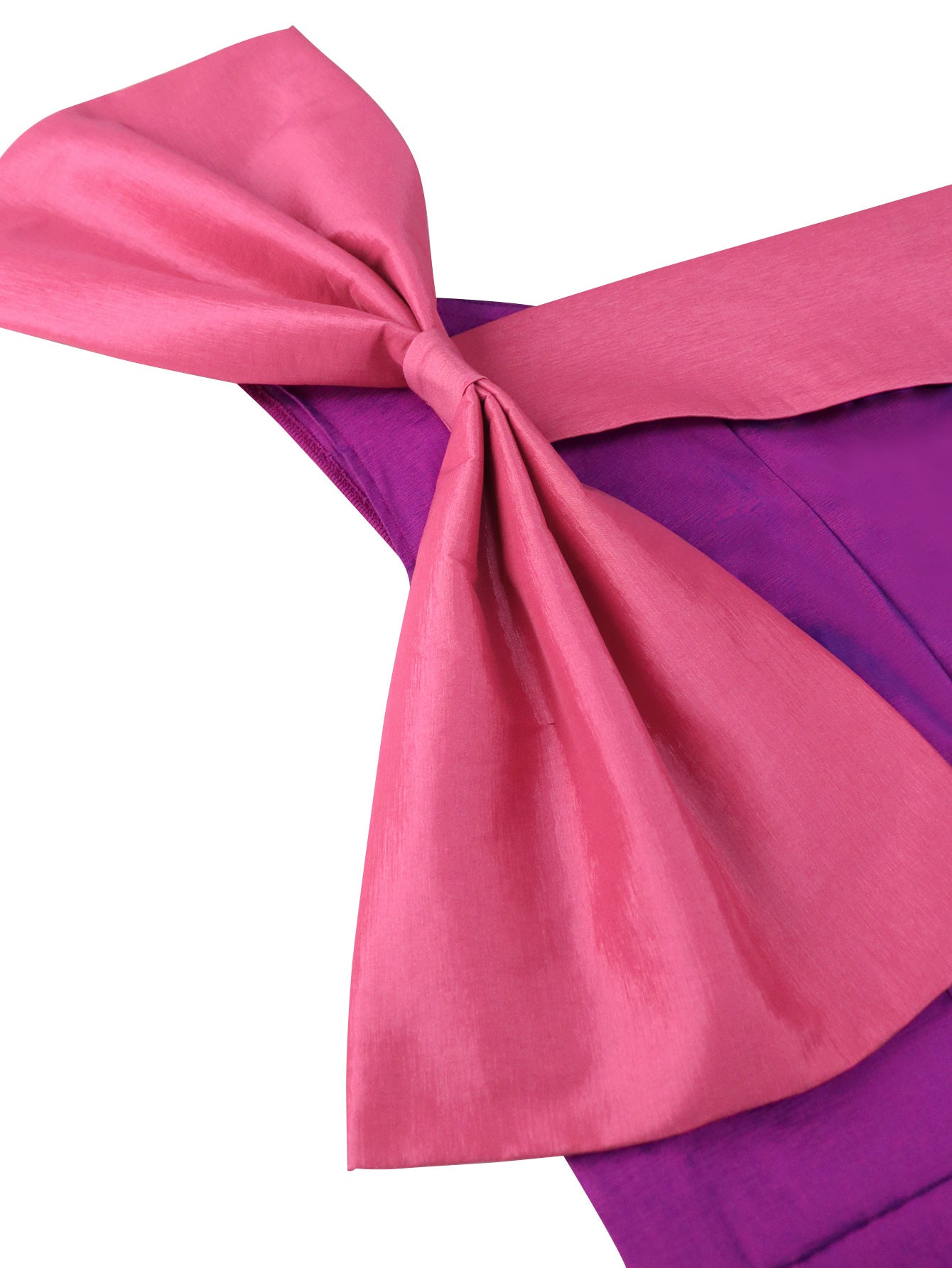 Sexy And Elegant Slash Shoulder Bowknot High Waist Formal Party Dress 8