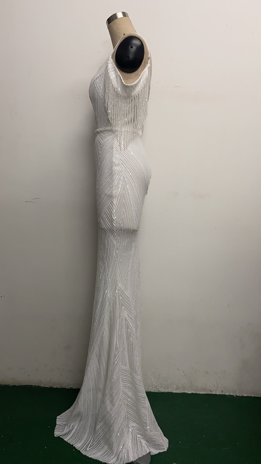 Sequin Fishtail Long Formal Dress Evening Gown 31