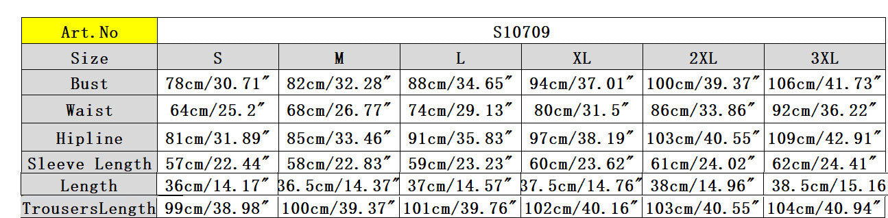 Sexy Printed Patchwork Contrast Slim Fit Long Sleeve Two-Piece pants Set 8