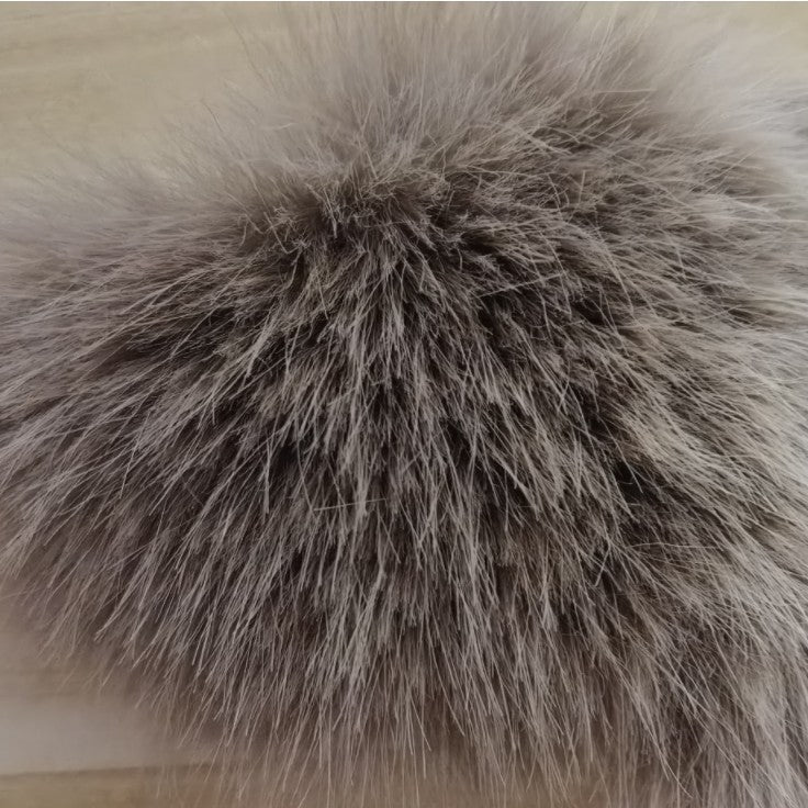 Women Winter Warm Patchwork Crop Long Sleeve Faux Fur Jacket 16