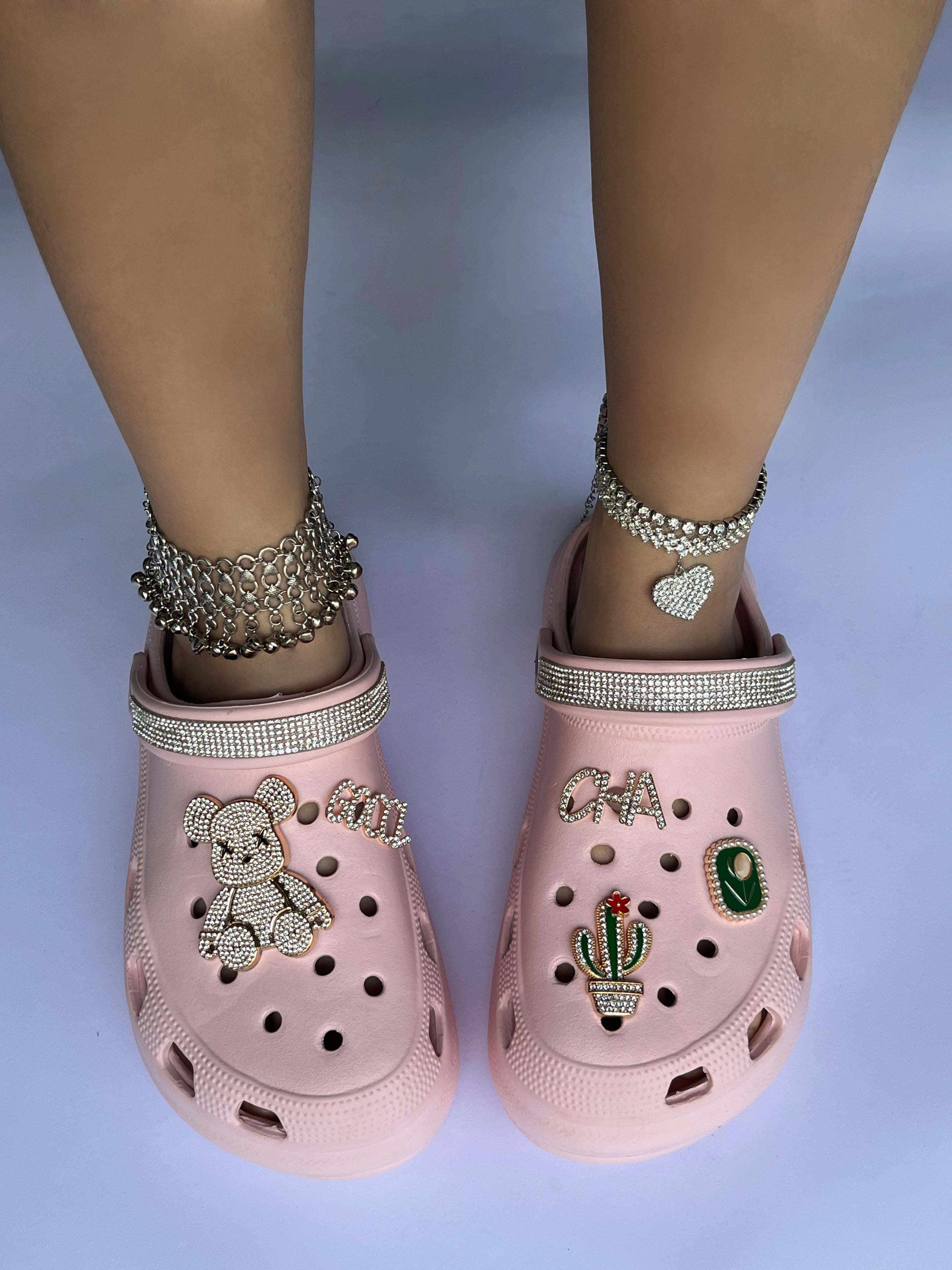 Cactus accessories high-heeled hole shoes women's summer slope heel thick bottom hole shoes women's shoes 5