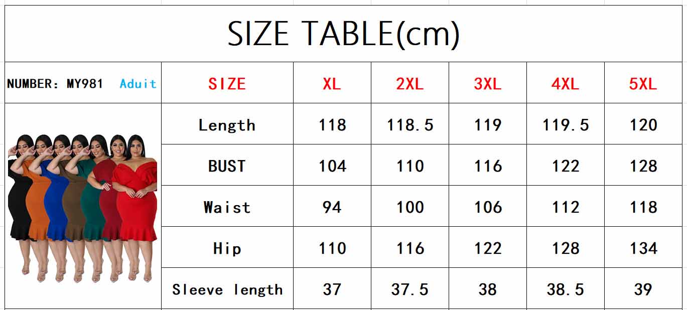 Fashion Plus Size Women's Summer Style V-Neck Solid Bodycon Dress 19