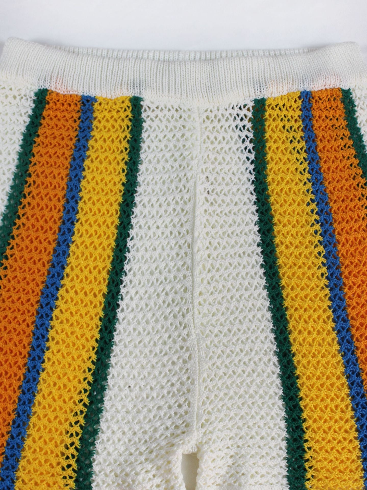 Women's Sexy Hollow Turn-Down Collar Knit Shorts Set 22