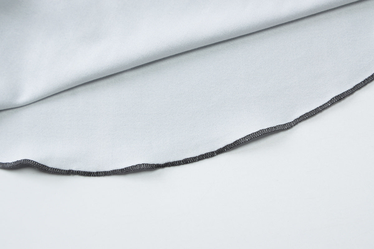 Summer Pleated Lace Hollow Sexy Sleeveless Strap Dress 16