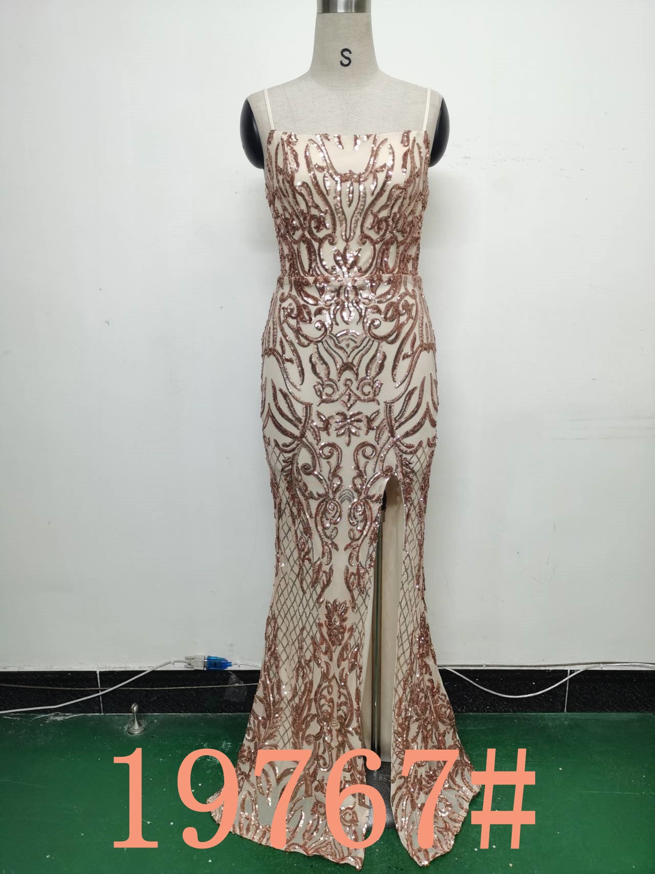 Sequins Sexy Strap Nightclub Dress Formal Party Evening Dress 21