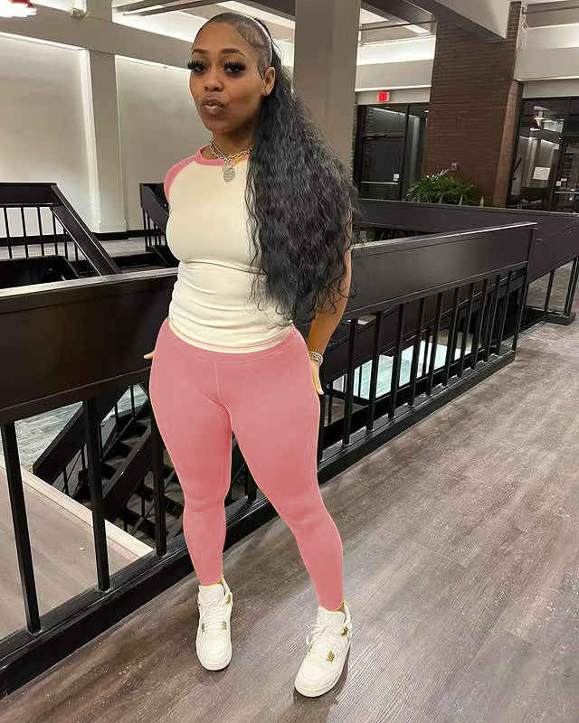 Women's High-Stretch Yoga Set with Bandana 3