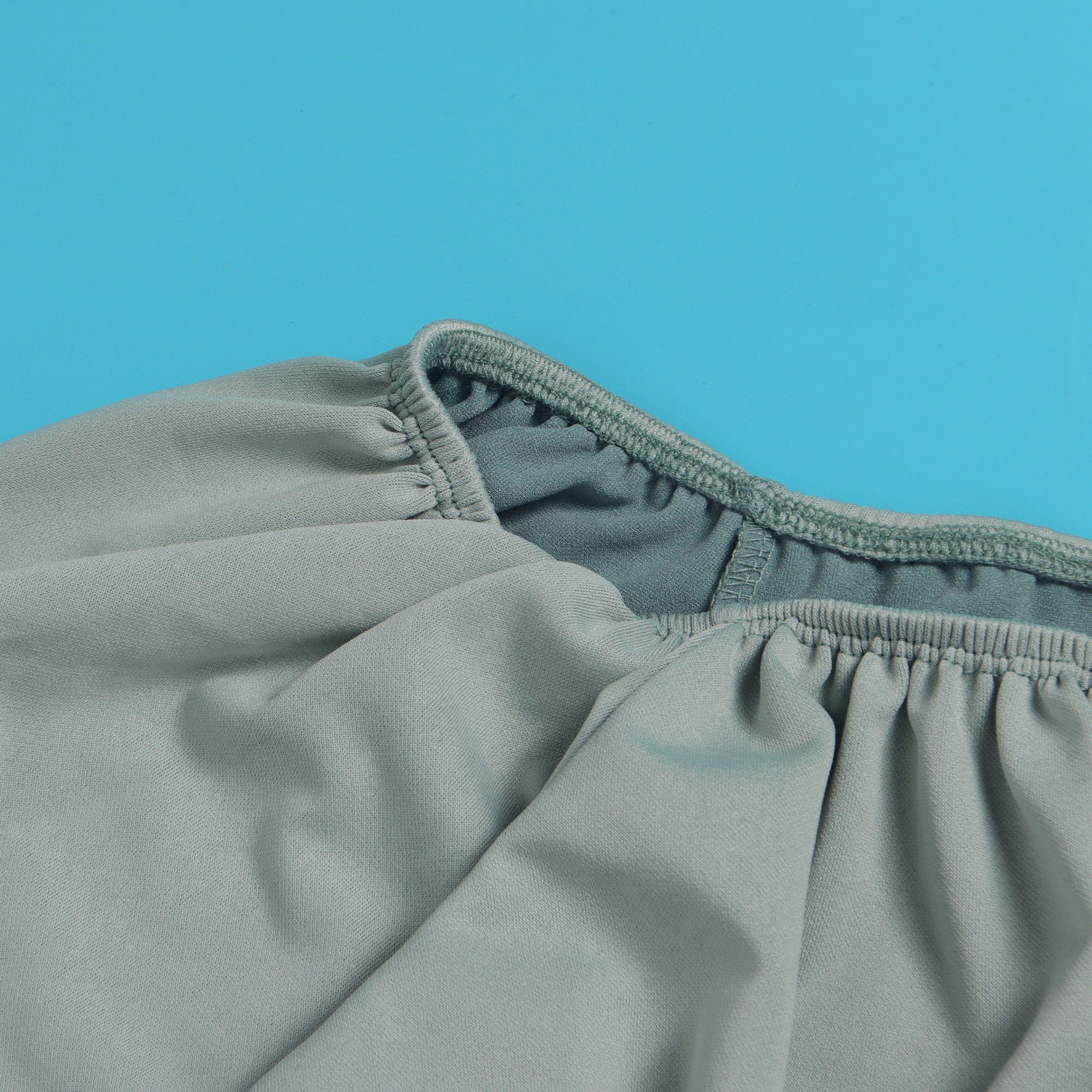 Plus Size Women Sexy Off Shoulder Balloon Sleeve Top and Skirt Two-Piece Set 43