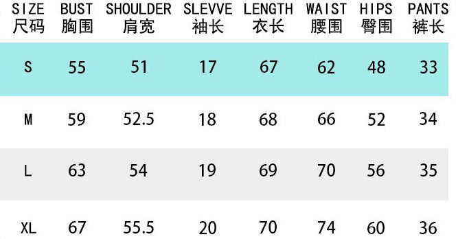 Casual Letter Print T-Shirt Shorts Set 15