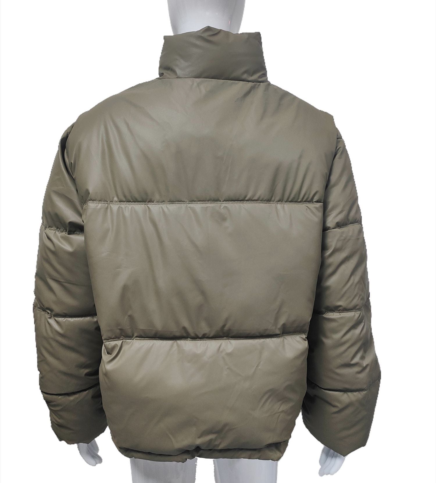 Women Turndown Collar Padding Jacket 13