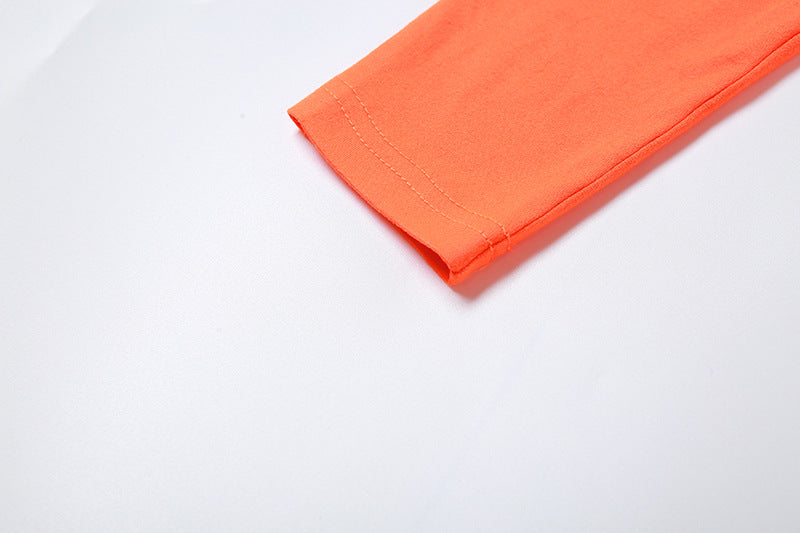 Autumn And Winter Women's Fashion Long Sleeve Sexy Square Neck Low Cut Slim Bodycon Dress 15