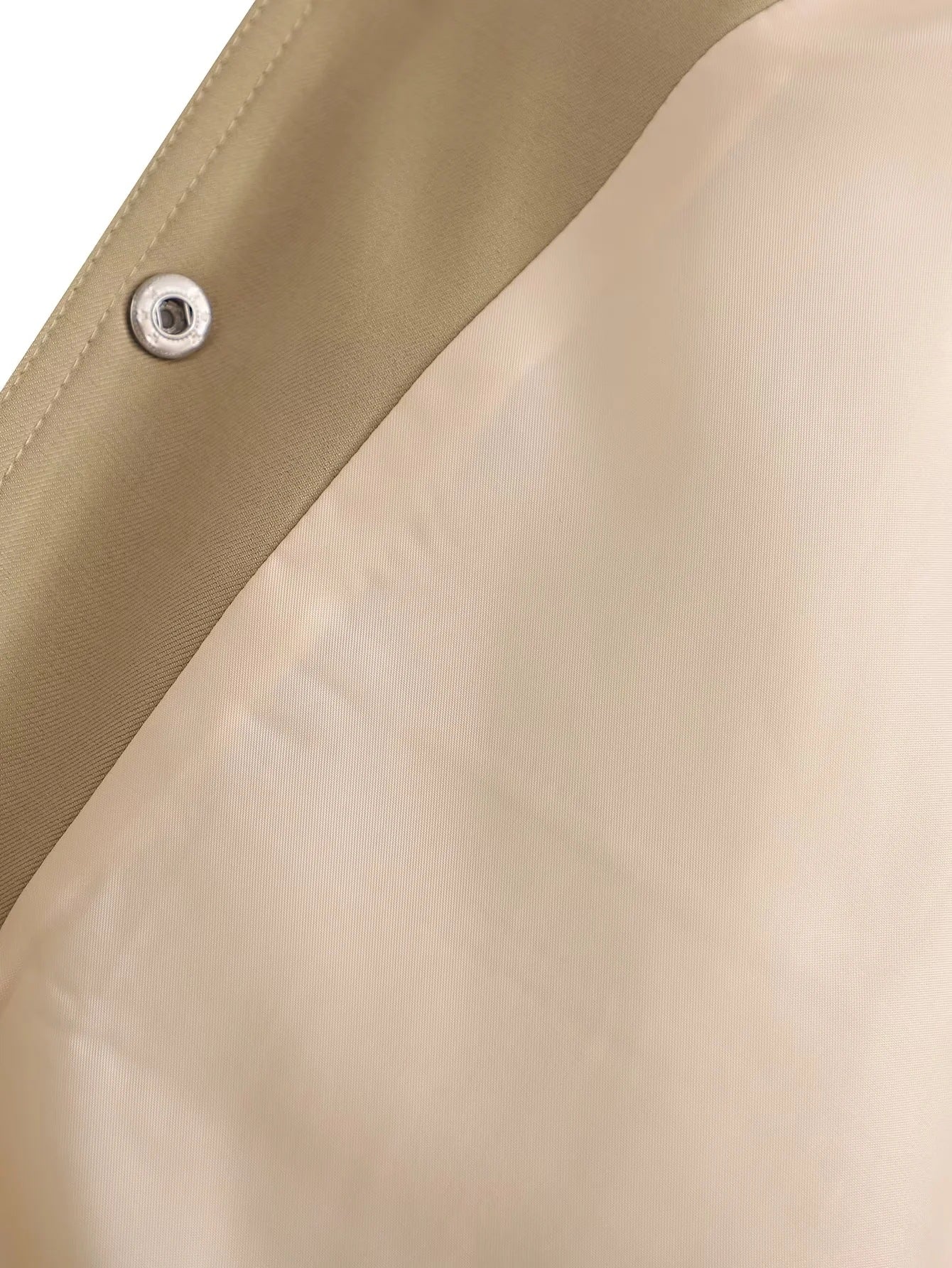 Women's Bomber Jacket Spring and Autumn Pocket Long Sleeve Casual Single Breasted Coat 97